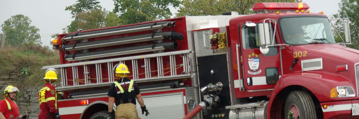 Filling Pumper Truck from quarry